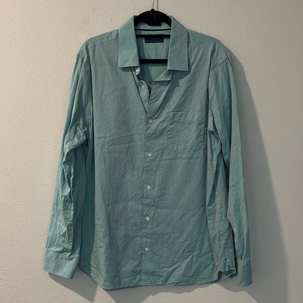 Fairline - regular fit, longsleeve button-down - L